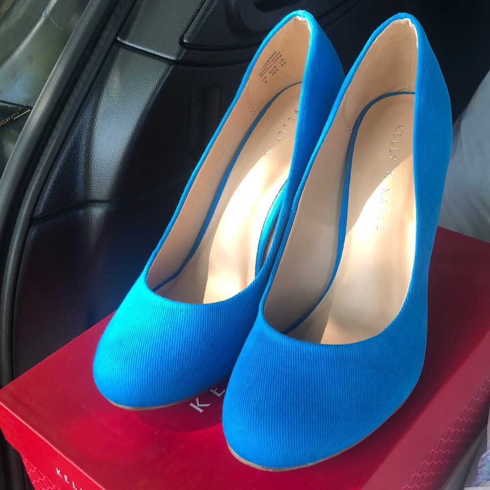 Kelly & Katie Blue Heels